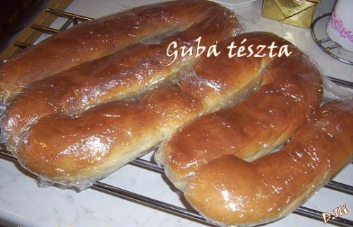 Guba tészta készítése