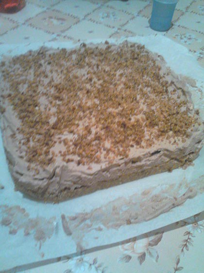 Nutellás torta