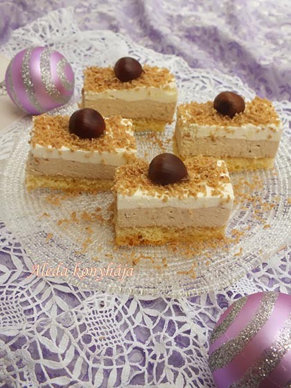 Gesztenyés szelet