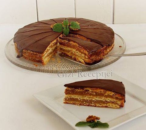 Zserbó-torta.