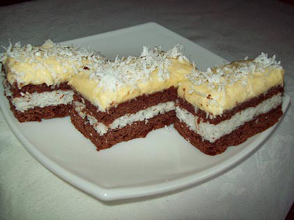Kókuszos krémes