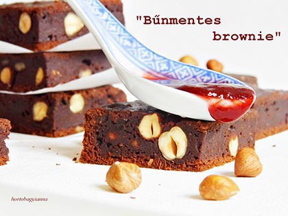 Brownie rumos szilvás
