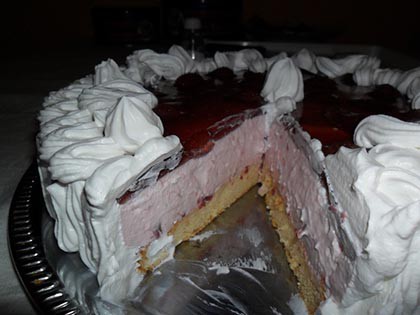 Epertorta ( joghurtos)