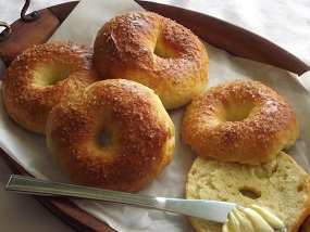 Bagel édesen, egyszerűen formázva (Max konyhája)