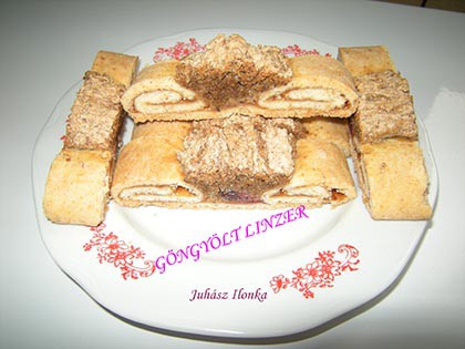 Göngyölt linzer