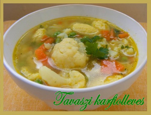 Karfiol leves