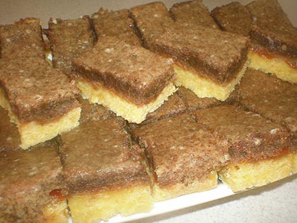 London szelet vagyis habos linzer