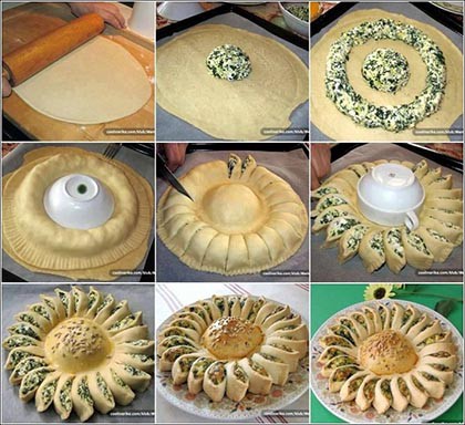 SPENÓTOS VIRÁG TORTA