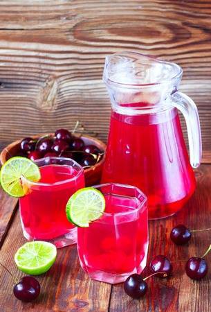 Meggyes limonádé