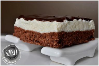 Süti - Csokis-kókuszos Túrórudi szelet (torta)