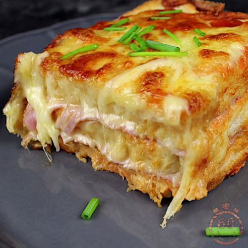 Toast lasagne