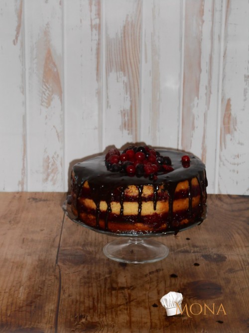 ERDEI GYÜMÖLCSÖS TORTA (GLUTÉN,TEJ,CUKOR,SZÓJAMENTES