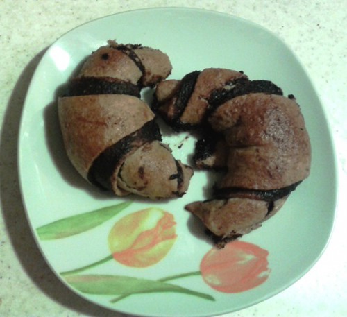 Csokis croissant