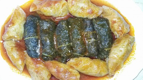 Szabolcsi töltött káposzta, torma levélben is