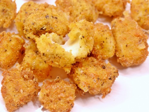 Rántott mozzarella golyó recept