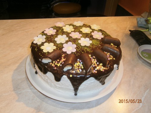 Túró rudi torta