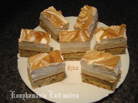 Karamellás szelet