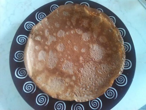 Palacsinta recept :  (tejmentes , lisztmentes , cuko