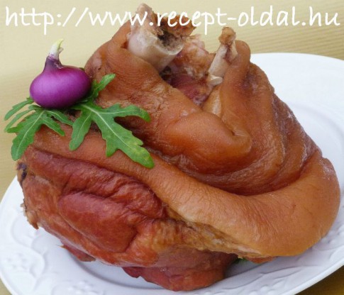 Főtt füstölt csülök