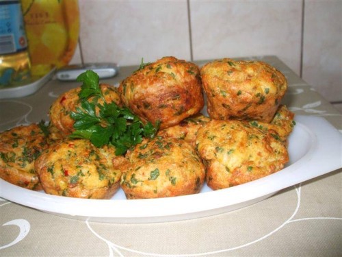 Töltelék muffin sütőben sütve!