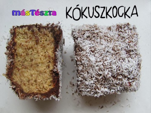 Diétás kókuszkocka