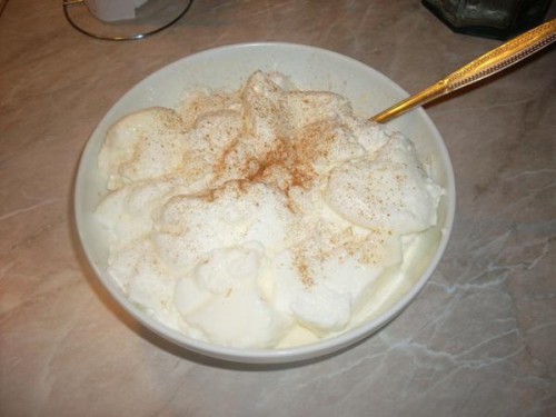 Fahéjas madártej