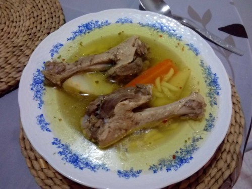 Kacsahúsleves a la mami