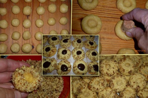 csokis-diós keksz (angyalszem)