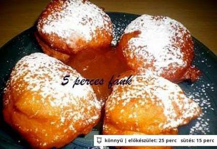 Fánk - 5 perces recept