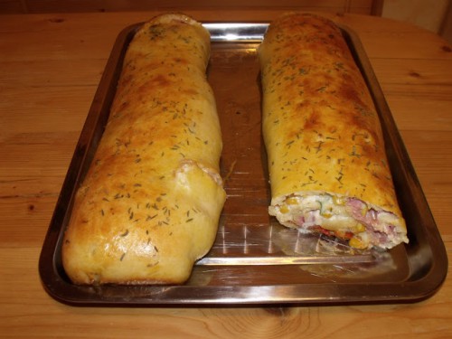 Pizza tekercs
