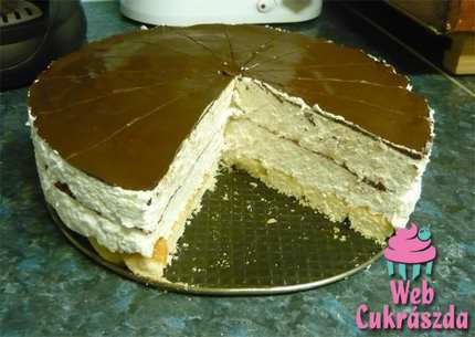Túró Rudi torta