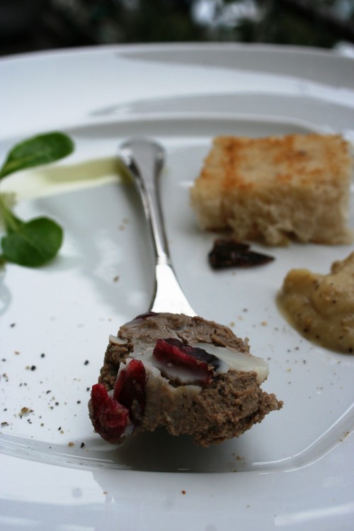 Thermomix: Áfonyás nyúlmájpástétom
