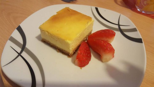 Käsekuchen - Német túrótorta