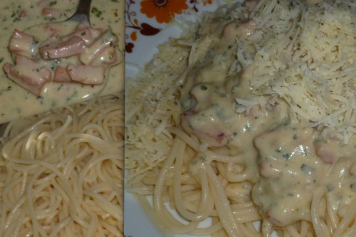 carbonara spagetti
