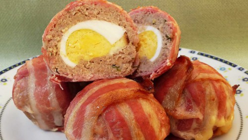 Bacönös tojásos muffin