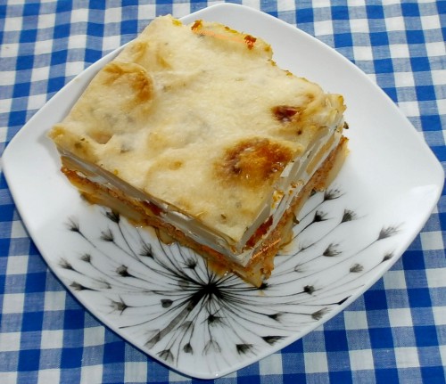 Darálthúsos rakottas