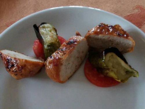 Saját bőrébe bújtatott csirkemell grillezett cuk