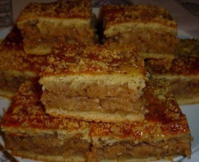 Almás-diós pite