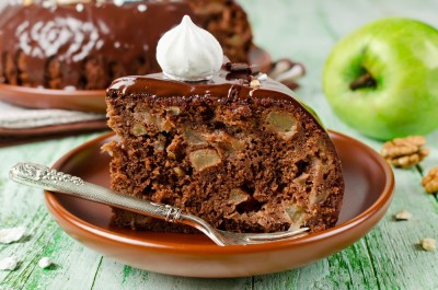 Brownies au chocolat et aux pommes