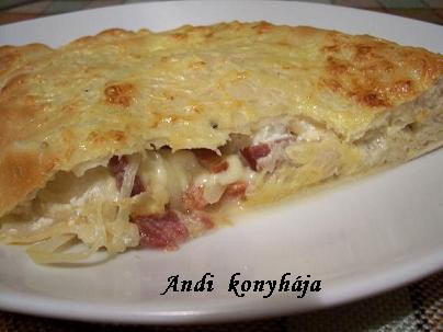Töltött pizza
