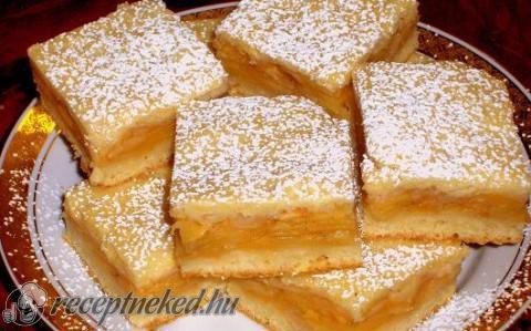 Mennyei almás pite recept