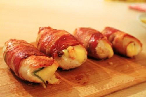 Baconba Tekert Burgonya