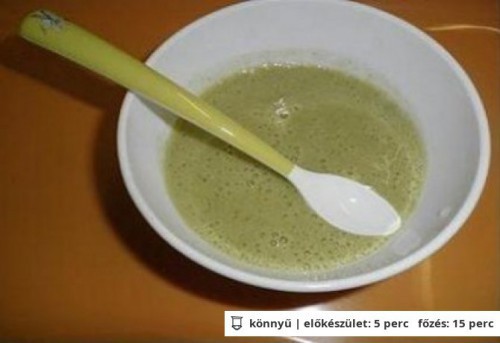 Kefíres salátafőzelék babáknak