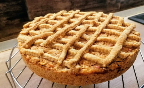 Almás pite torta
