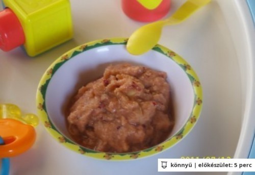 Alma-meggypüré babáknak