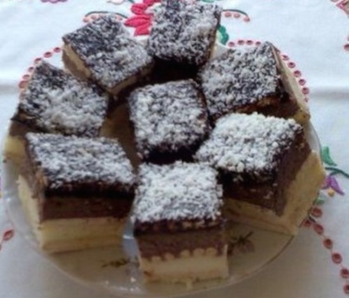 Tejbegrízes süti recept (sütés nélkül)